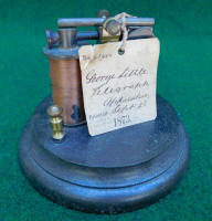 1873 Patent Model of Telegraph Apparatus by George Little