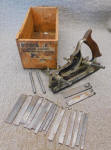 Siegley # 2 Combination Plane w/ 18 Cutters in Original Box