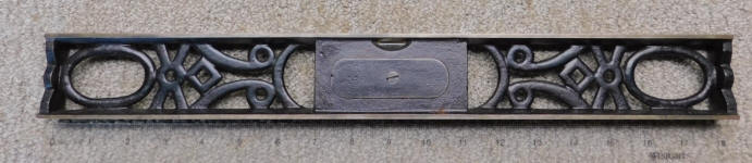 Fitchburg- Webb Patent 18 Inch Cast Iron Level