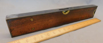 Stanley # 49 Iron Framed Walnut Level