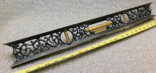 Davis Level & Tool Co, 24 Inch Cast Iron Inclinometer Level