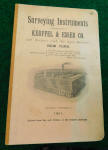 Keuffel & Esser / K & E 1901 Surveying Instruments Catalog
