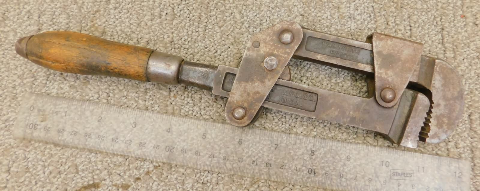 ANTIQUE MONKEY WRENCH