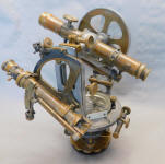 Young & Sons Solar Transit with Smith Patent Telescopic Solar Attachment in Original Box