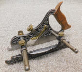 Stanley Miller Patent# 43 Cast Iron Plow Plane