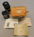 Curta Type II Calculator # 525210 w/ Box & Paperwork