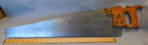 Disston # 7 26 Inch 6 pt. Rip Saw