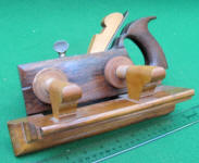 Rosewood and Boxwood Handled Plow Plane