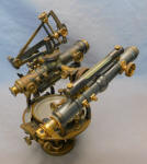 W. & L. E.�Gurley #30 Light Mountain Transit Equipped w/ Burt Solar Attachment & Side Mount Auxiliary Mining Scope