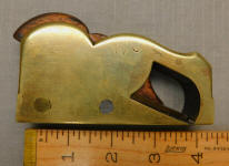 3/4 Brass Rabbet Plane