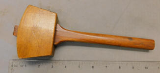 Diminutive Antique Wood Carver's Mallet