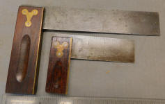 2 Rosewood Handle Try Squares