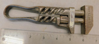 T.F. Vandegrift Patented Sept 7 1897 Cast Iron Nut Wrench