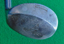 Walter Hagen Concave Face Sand Wedge Wood Shaft Golf Club