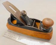 Stanley Rule & Level Co. # 122 Liberty Bell c. 1900 Transitional Smooth Plane