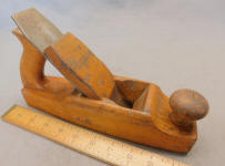 Ohio Tool Co. Handled Smooth Plane w/ E. A. Berg Eskilstuna Sweden Cutter / Blade