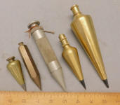 Lot of Plumb Bobs