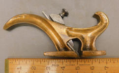 ANtique Bronze Squirrel Tail T Rabbet Plane