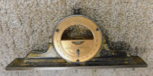 L. L. Davis Adjustable Spirit Level  Mantle Clock Level / Inclinomete