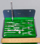 Dietzgen "Gem Union" Drafting Set in Hard Leatherette Case