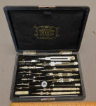 Kent Drawing / Drafting Instrument Set in Hard Case