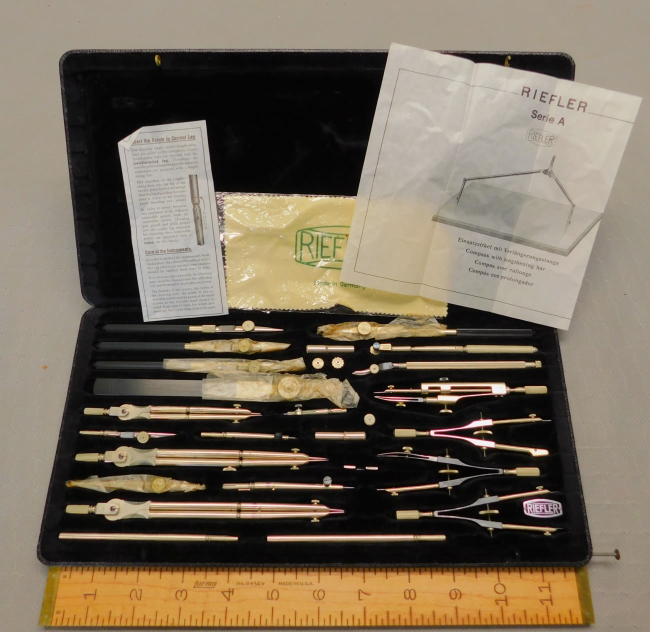 Vintage Drafting Lettering Set, K&E Leroy Complete Set, Includes Ink and  Pens, Full Set and Case Restored Condition, FREE SHIPPING 