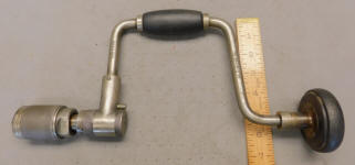 Yankee / North Brothers No. 2101 Bell System 10" Auger Bit Brace