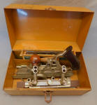 Stanley Sweetheart Era # 45 Combination Plane in Hinged Metal Box 