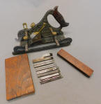 Stanley Miller Patent No. 41 Cast Iron Plow Plane w/ Cutters