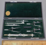 Theo. Alteneder 8 Piece Drafting Instrument Set