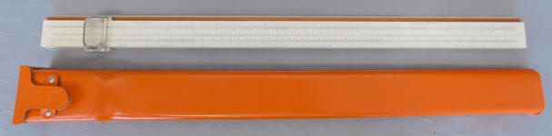 K & E / Keuffel & Esser 4053-5 Slide Rule / Calculator w/ Magnifie