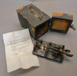 C. 1905 First Model Vibroplex Bug / Telegraph Key