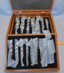 Bridge City Tool Works 17 Piece Auger Bit Set in Walnut Case