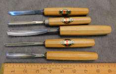 5 Two Cherries Gouge / Chisel Set