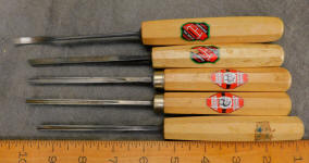 5 German Made Carving Tools / Chisels / Gouges