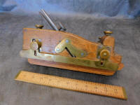 O. POHL German Sash Fillister / Rabbet Plane