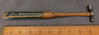 Paschall Ultra Light No. 1301 Ball Peen Hammer with original Handle