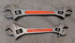 Double End Adjustable Crescent Wrenches