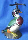 Wood Duck Cast Iron Water Sprinkler