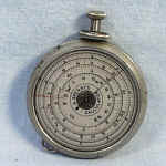 K & E Keuffel & Esser #4014 Pocket Watch Calculator / Slide Rule