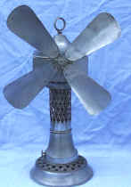 Nickel Plated Desktop Hot Air Fan