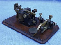 Early 
	Bunnell Camelback Telegraph Key