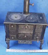 Small French Cast Iron Stove