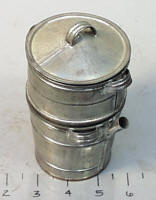 Antique Salesman Sample Double Boiler / Cooking Pot