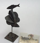 1875 Patent Model of Weathervane / Chimney Top / Deflector