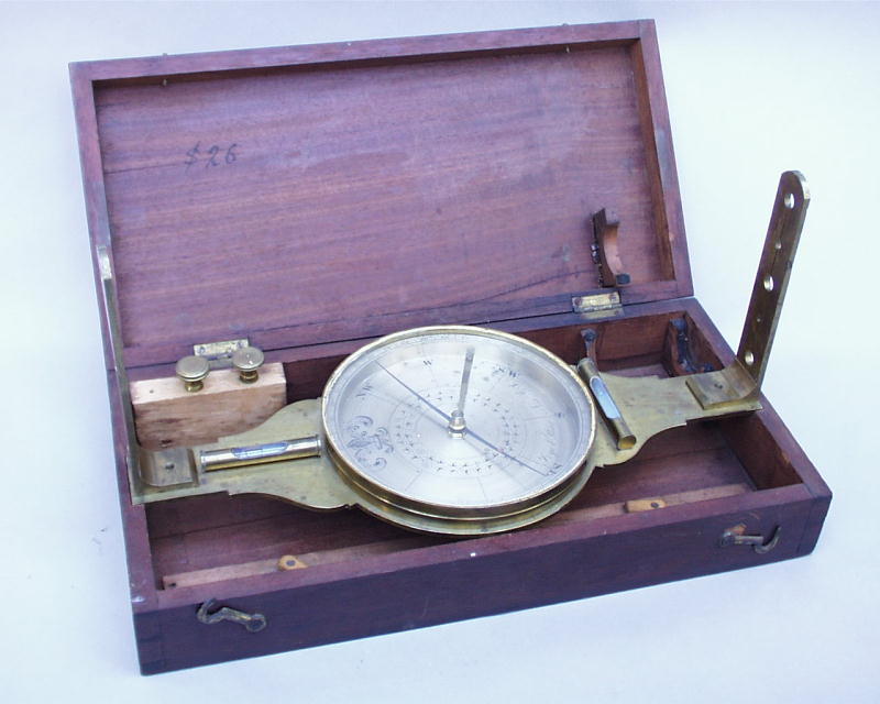 MHS Collections Online: Surveyor's compass