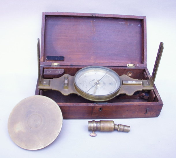 MHS Collections Online: Surveyor's compass