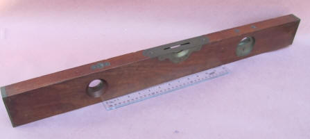 Davis #14 Mahogany Inclinometer Level