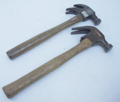 2 Double Claw Hammers