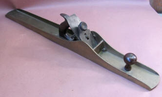 Steer's Patent 30" Long Brass Jointer Plane w/ Rosewood Strip Sole